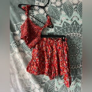 Two peice beach outfit